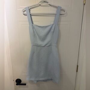 Wilfred blue tie back dress